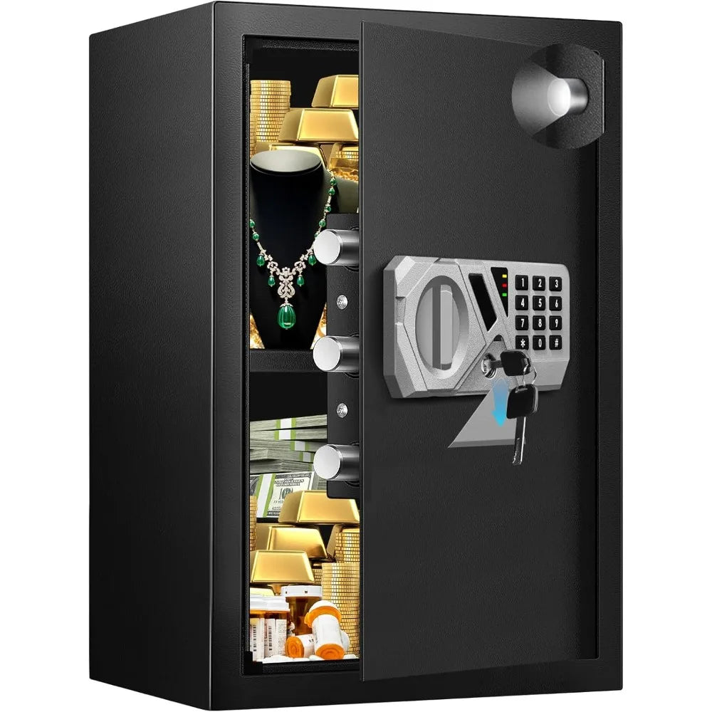 Home Safe — 2.2 cu ft, Electronic Combo, Alarm, Removable Shelf