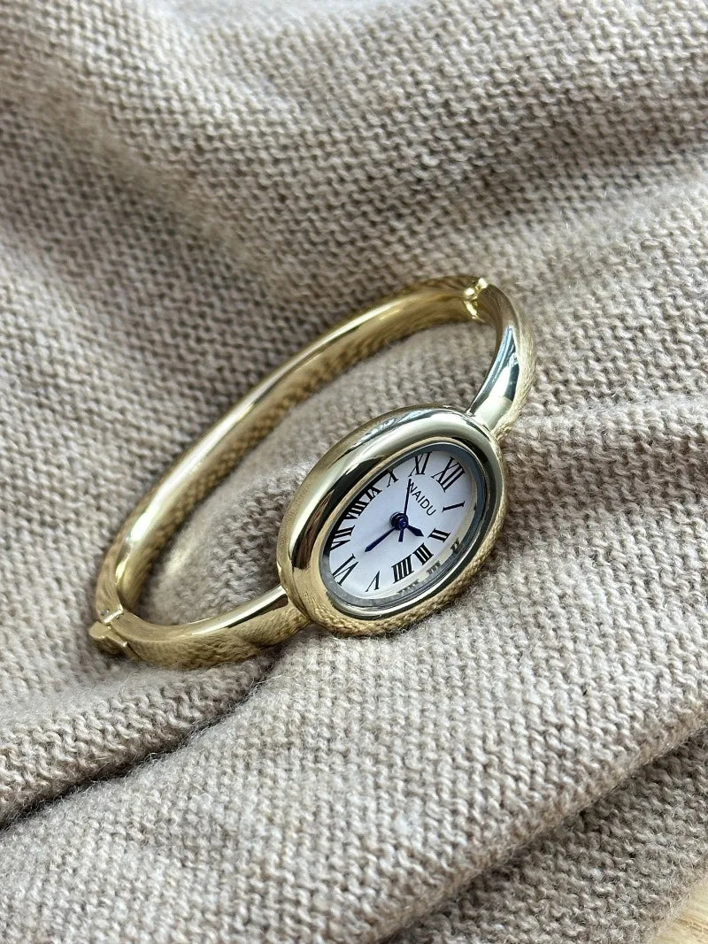 Famous Brand Bracelet Watch Stainless Steel Strap Gold Watch Fashion Small Dial Ladies Girl Gift Wristwatches Relojes Para Mujer