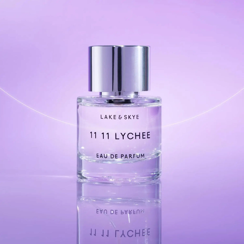 Lake & Skye - 11 11 Lychee Eau de Parfum 50mL - Fruity, Musk, Amber, Vegan, Paraben-Free, Cruelty-Free