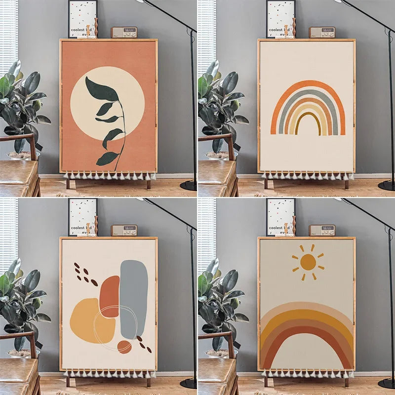 Nordic Style Plant Ins Cabinet Short Curtains Punch-free Half-curtain Dust Cover for Shoe Shelf Kitchen Storage Shelf Curtains