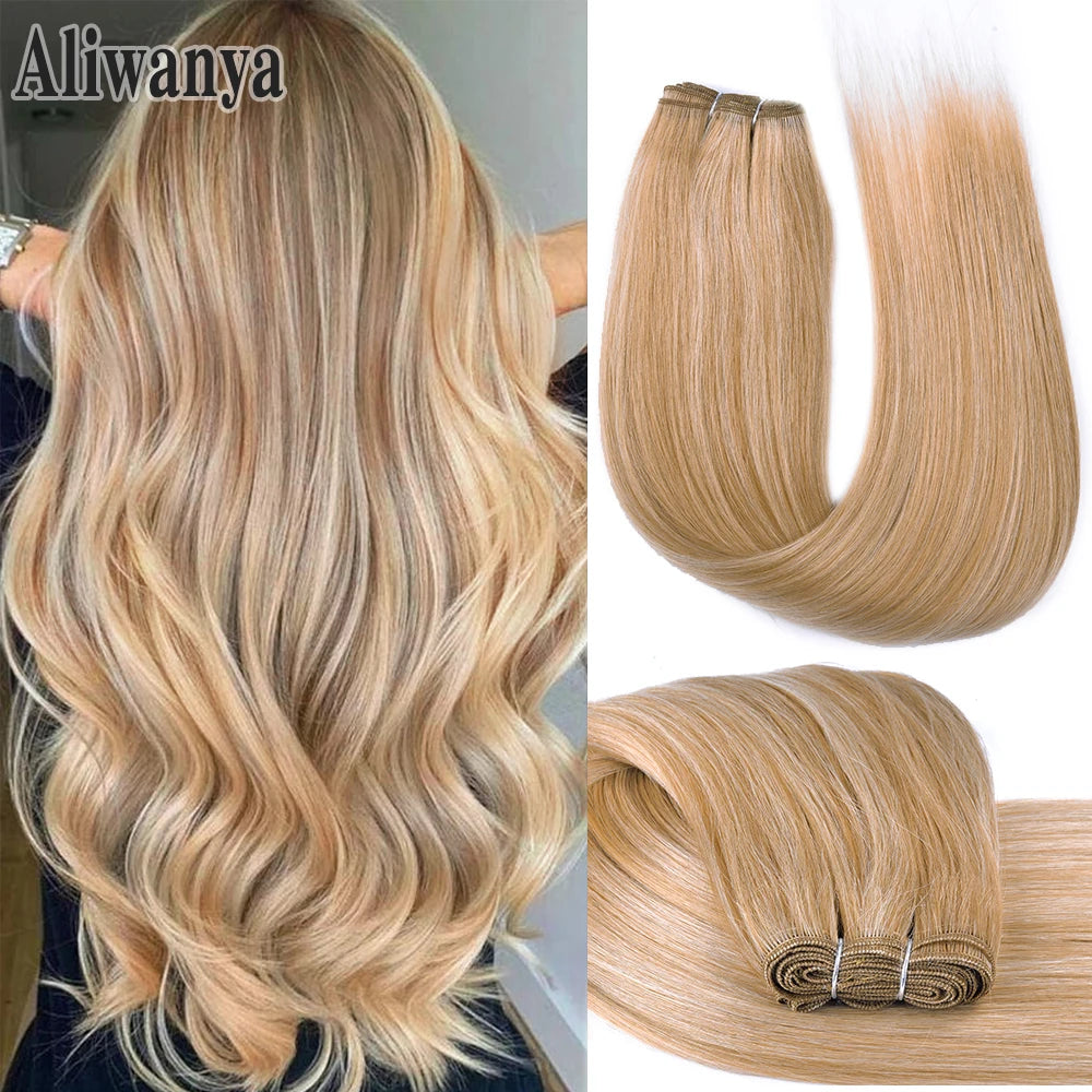 Bone Straight Hair Bundles Salon Smooth Hair Extensions High Temperature Super Long Synthetic Yaki Straight Hair Weaving