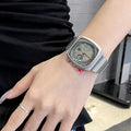 2025 new square watch for women niche light luxury ladies high-end women's watch trendy watch
