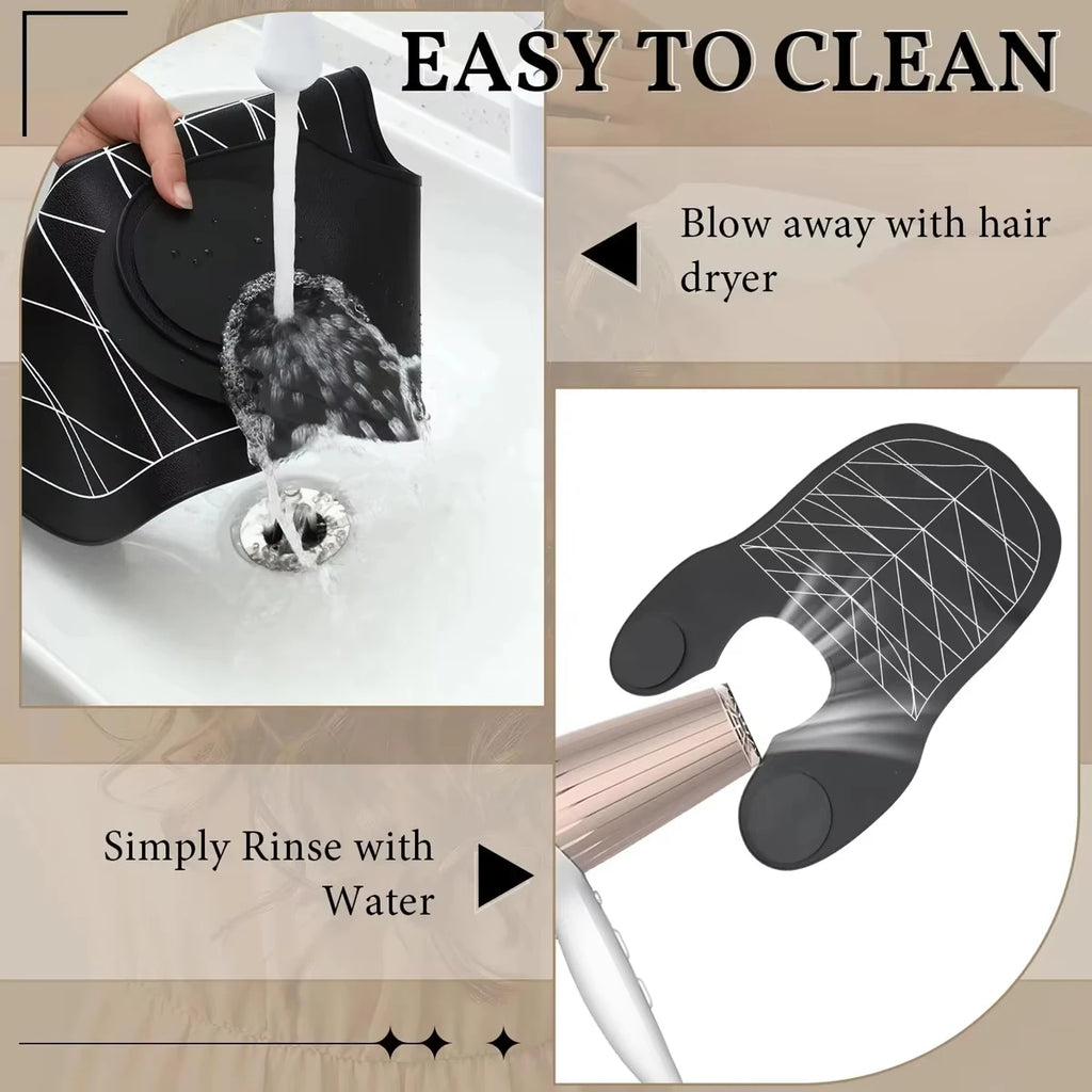 Waterproof Barber Hair Coloring Apron Professional Haircut Cape Hair Dye Shawl Cloth Hairdresser Durable Hairstyling Tools