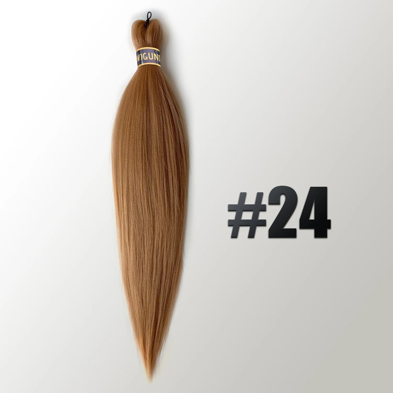 Wigundle Pre-Stretched Braiding Hair — EZ Crochet Yaki Straight (Flame-Retardant Kanekalon)