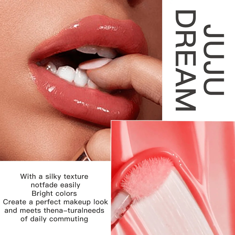 Beauty Long-lasting Moisturizing Mirror Lip Oil, Lip Moisturizing Water Gloss Lipstick, lip gloss set, lip gloss sparkly