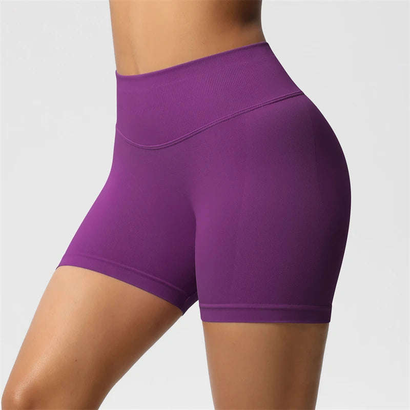 PeachFit™ Bum-Shaping Yoga Shorts — High-Stretch, Breathable Booty-Lift Fitness Shorts for Women