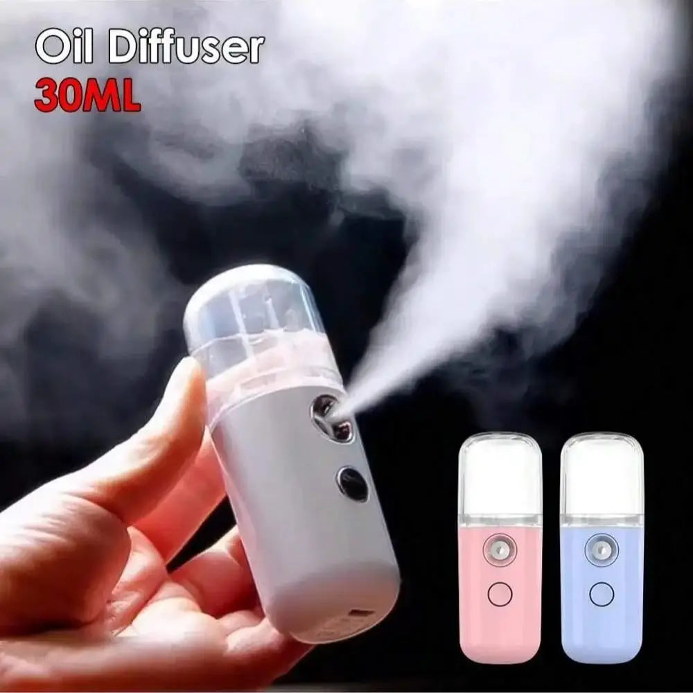 USB Mist Facial Sprayer  Humidifier Rechargeable Nebulizer Face Steamer Moisturizing Beauty Instruments Face Skin Care Tools