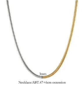 Merci Girl 18K Gold-Plated Triple-Layer Pendant Necklace — Stainless Steel, Waterproof & Colorfast