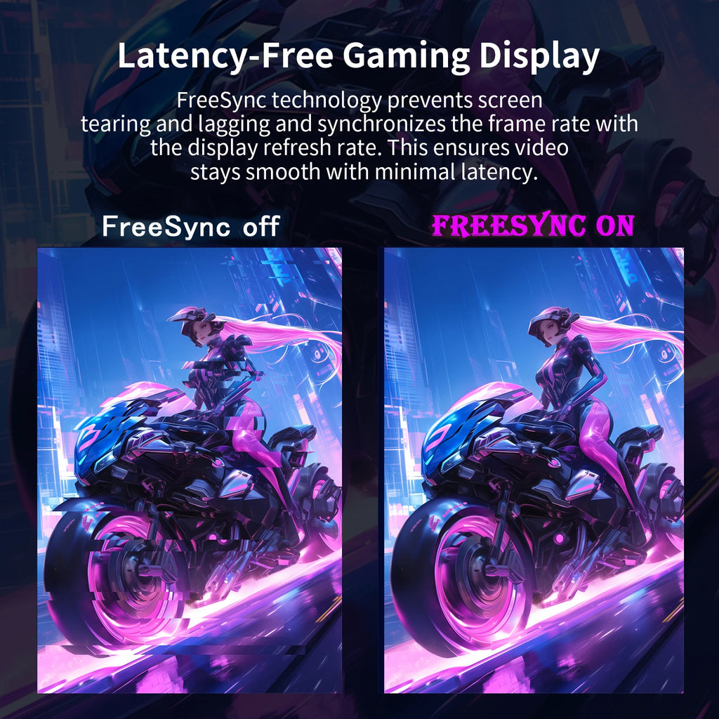 Grebear 27" Curved Gaming Monitor — FHD 1080p | 165Hz | 1ms MPRT | Adaptive Sync