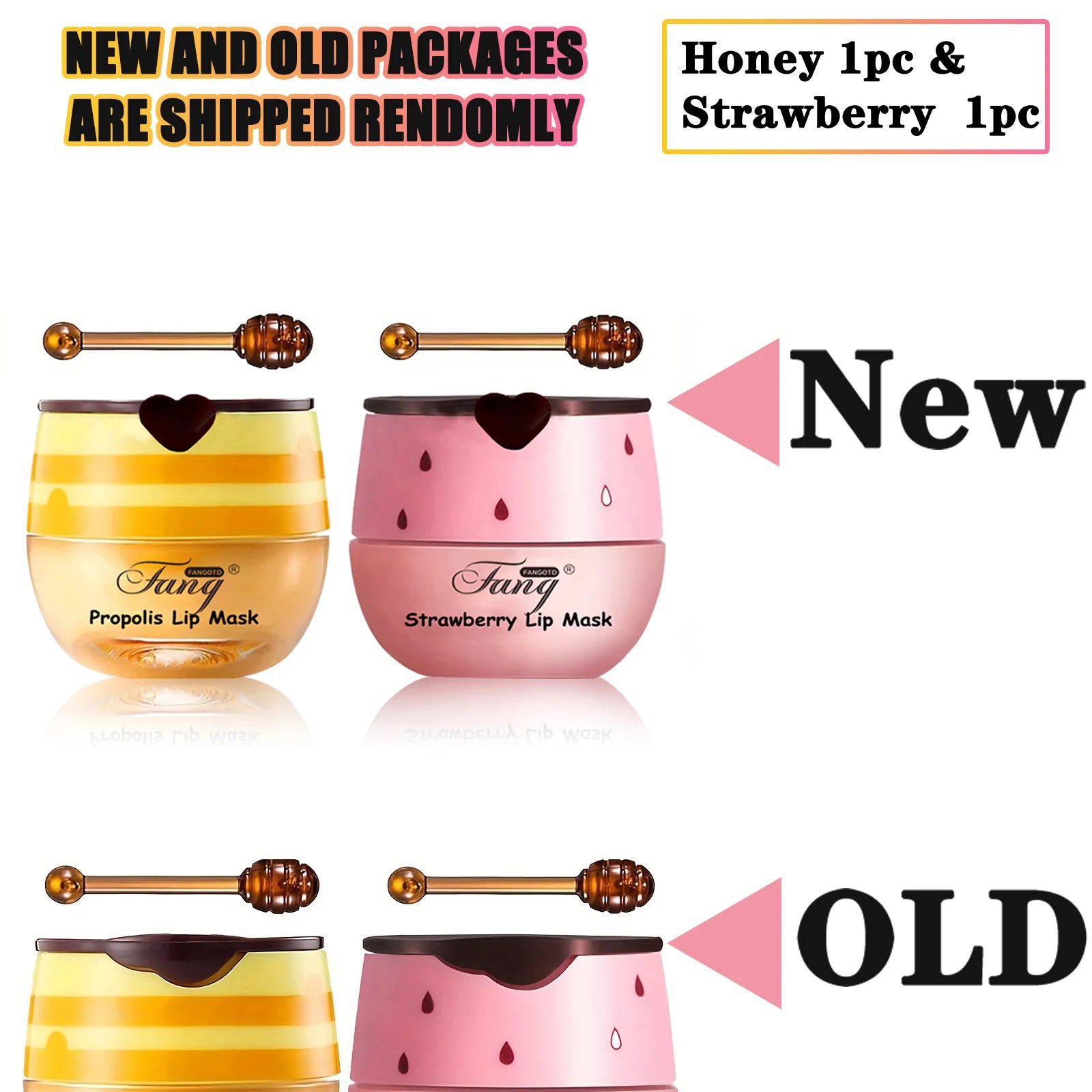 2-Pack Bee Balm Lip Care Set — Exfoliating & Hydrating Sleeping Mask (5.5 g × 2)