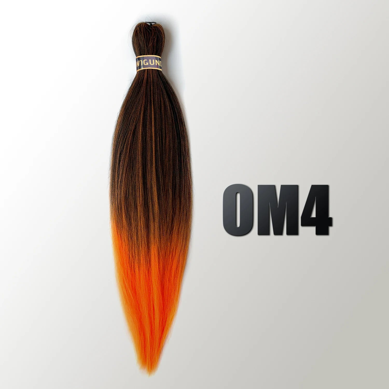 Wigundle Pre-Stretched Braiding Hair — EZ Crochet Yaki Straight (Flame-Retardant Kanekalon)