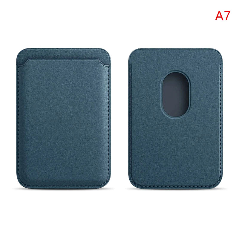 Luxury For Magsafe Magnetic Leather Wallet Case For iPhone 13 17 16 14 Pro Max 15Pro S25 Card Holder Phone Bag Cover Accessories