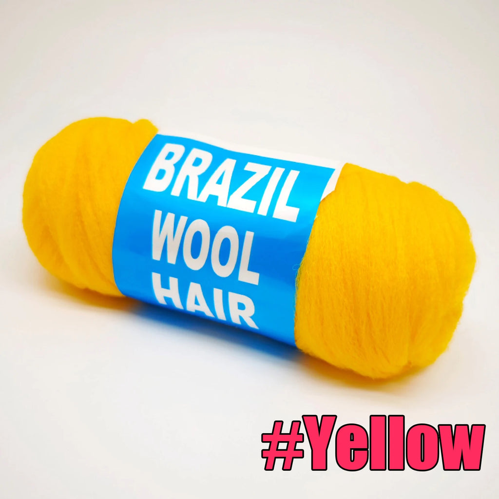 Wigundle For Braiding 70g per bundle Brazilian wool hair flame retardant synthetic fiber for box braids Senegalese Twist Braids