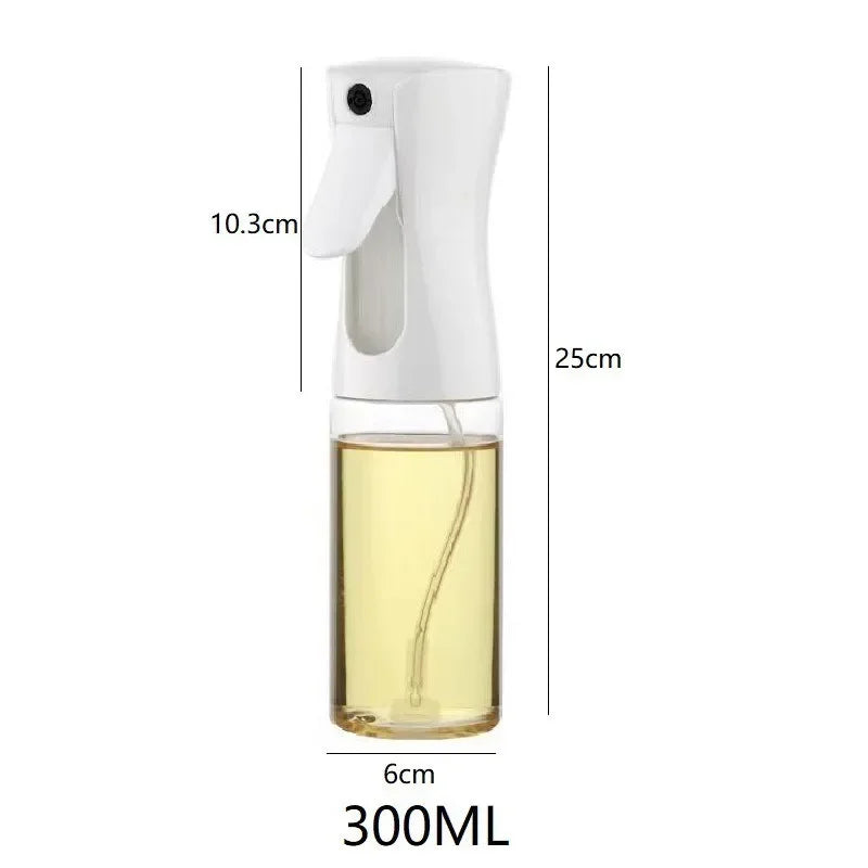 DUTRIEUX Reusable Oil Spray Bottle (200–500 ml, Food-Grade Plastic)