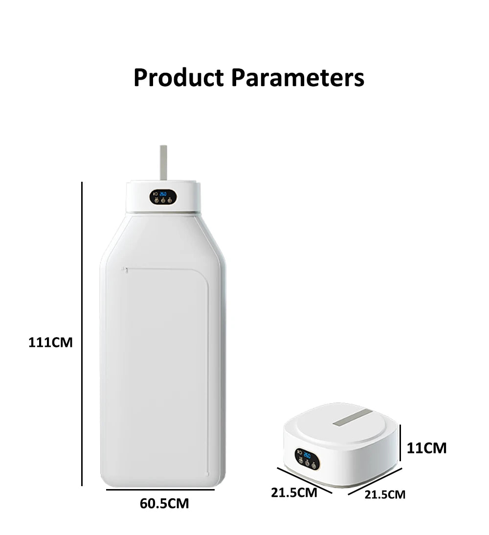 Portable Clothes Dryer Folded Electric Clothing Dryer Multifunctional Intelligent Timed Warm Laundry Dryer with Remote Control