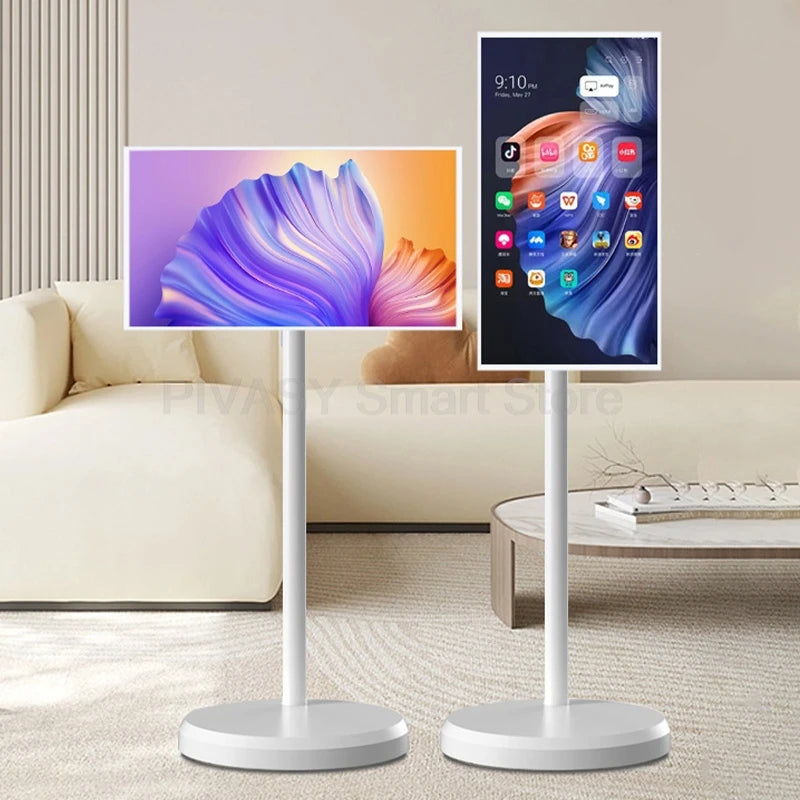 Popular 21.5 Inch Smart Display Touch Screen Android 12 Portable Smart Tv Indoor Conference Mobile Monitor for Gym Gaming Live