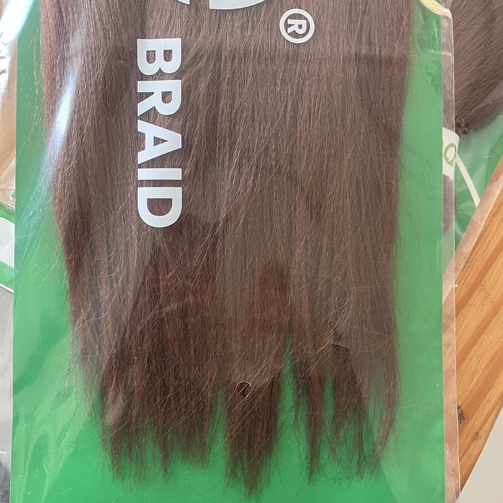 30inch Synthetic prestretched braiding hair - 4x braid all kanekalon flame retardant synthetic braid for box braids and twists