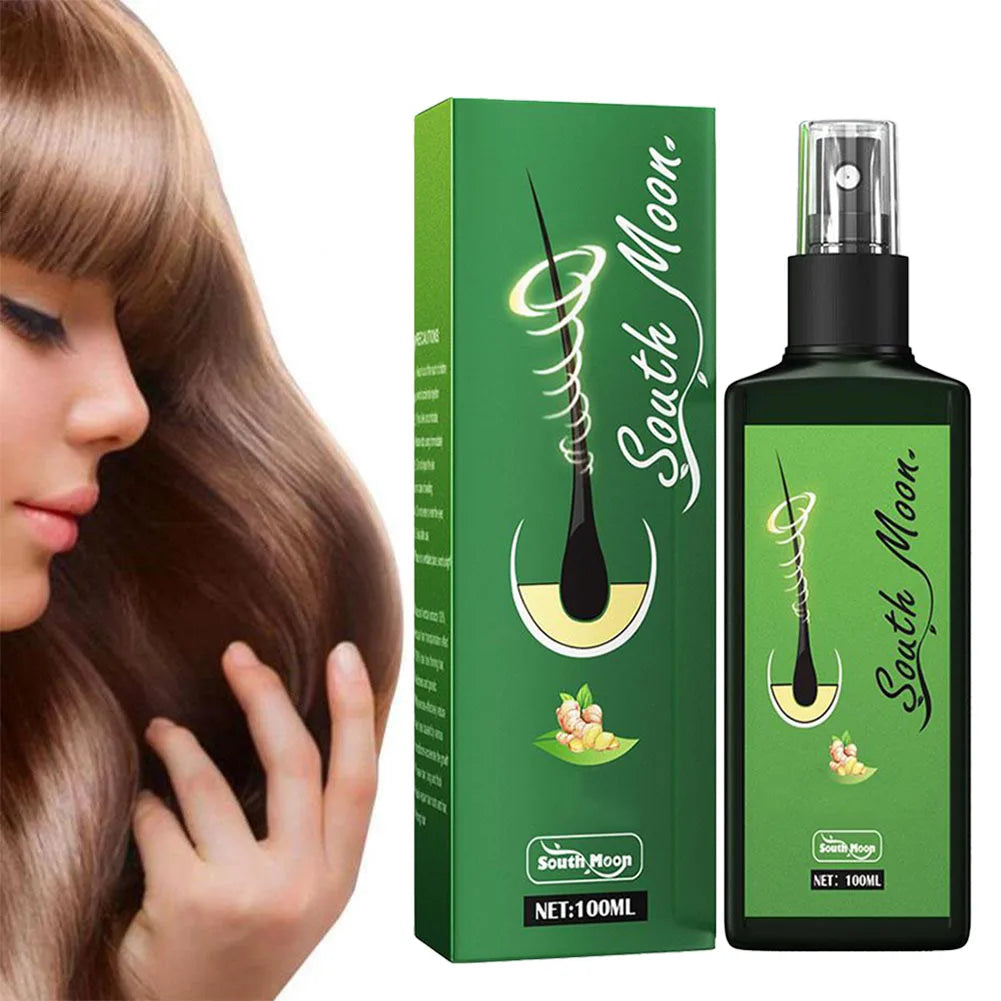 100ml Ginger Hair Care Spray Product Natural Hair Care Serum Nourish Damaged Hair Care Products Beauty Health