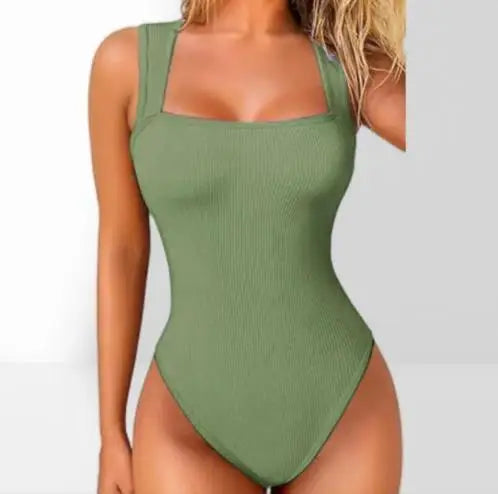 Off-Shoulder Knit Bodysuit