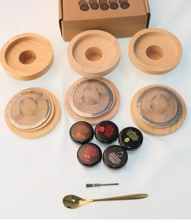 Premium Cocktail Smoker Kit for Whiskey & Bourbon Drinkers - Drink Infuser Set for Cocktails Ideal for Old Fashioned Cocktail