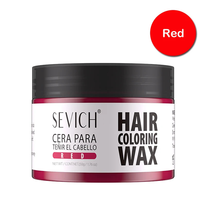 13 Colors One Time Hair Color Wax Easy To Wash Diy Long Lasting Hair Dye Mud Easy To Wash Party Hair Mud Kids Hair Colour Cream