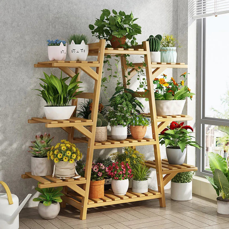 Floor-standing Rack Multi-layer Balcony Flower Rack Living Room Plant Rack Flower Pot Rack Climbing Flower Rack Succulent Plant