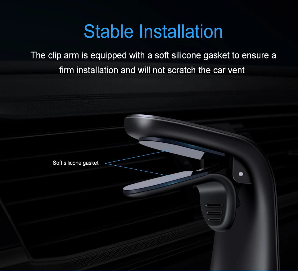 Metal Magnetic Car Phone Holder for Audi A4 B5 B6 A3 A5 A6 C6 C5 A1 A7 A8 Q2 Q3 Q5 Q7 Q8 Accessories styling