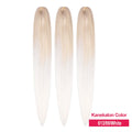MISS ROLA Synthetic Kanekalon Hair 3 PCS  Jumbo Braids 22 Inches 60g Yaki Straight Hair Extension Pre Stretched Wholesale