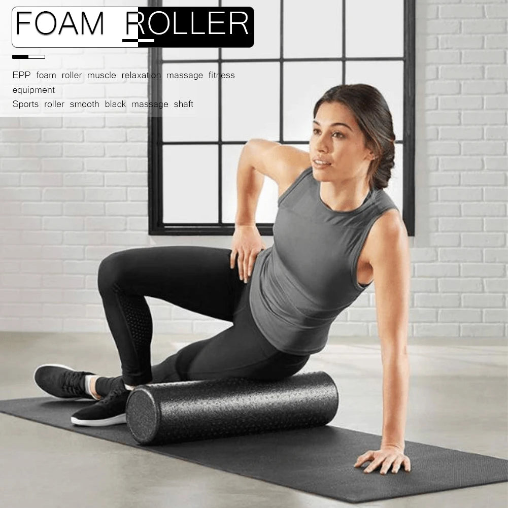 EPP Yoga Pilates Foam Roller 30/45cm Fitness Equipment Massage Roller Body Exercise Training Gym Back Roller for Women Men Gifts