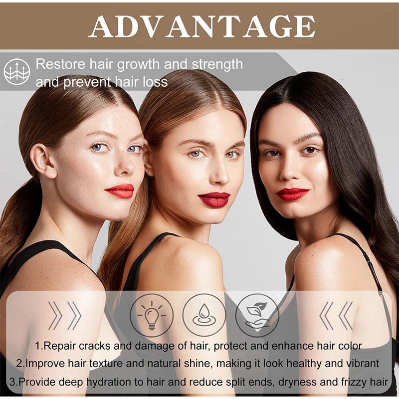 Fast Hair Growth Set – Batana Oil & Hair Mask for Traction Alopecia, Anti-Breakage & Baldness Repair (120g + 50ml)