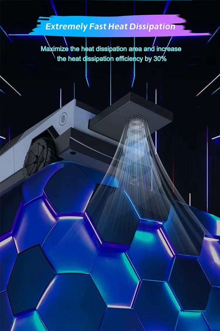 CyberDock Qi2 3-in-1 Wireless Charging Station — Desktop Stand for iPhone, AirPods & Watch