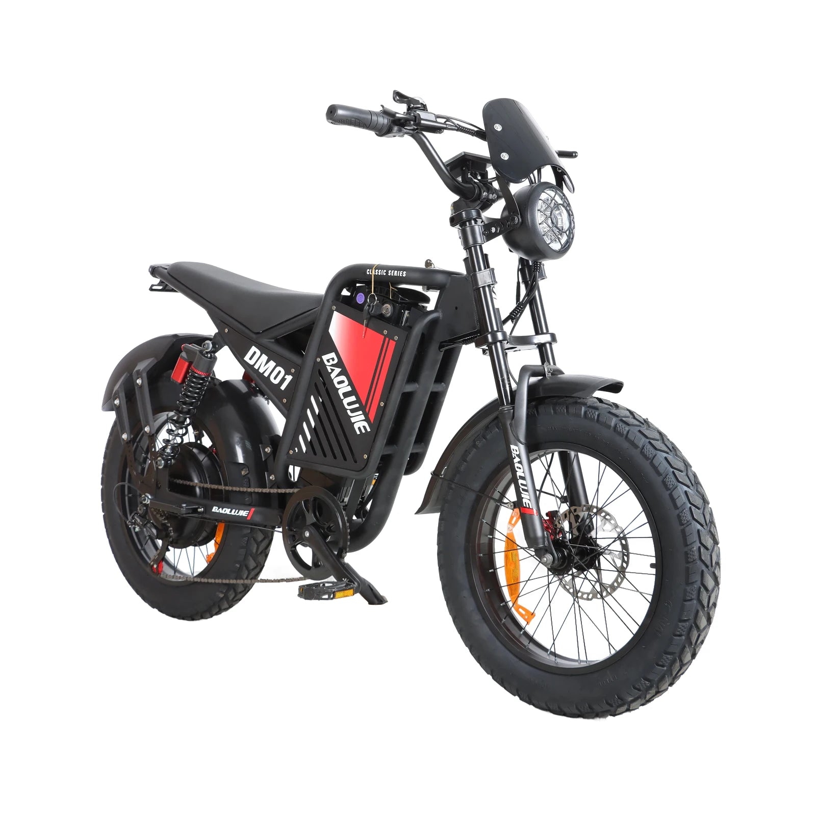 BAOLUJIE DM01 Electric Bike for Adults — 60V 2000W, Up to 42 MPH, Long-Range