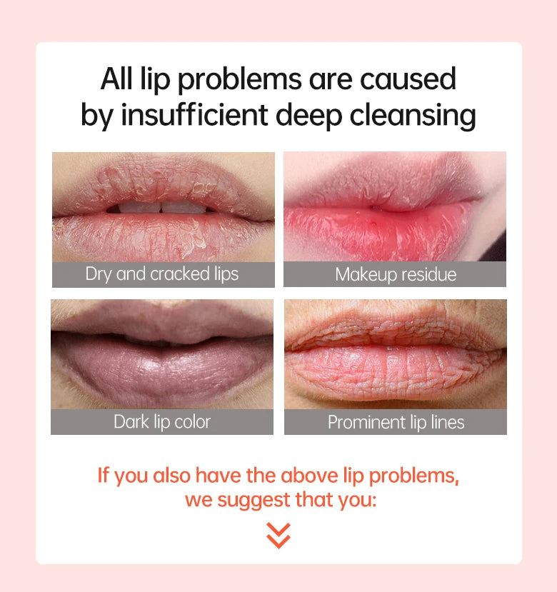 JoyPretty Bubble Lip Balm Lightening Dark Lip Mask Gloss Oil Makeup Exfoliating Clean Moisturizer Beauty Health Lip Care Product