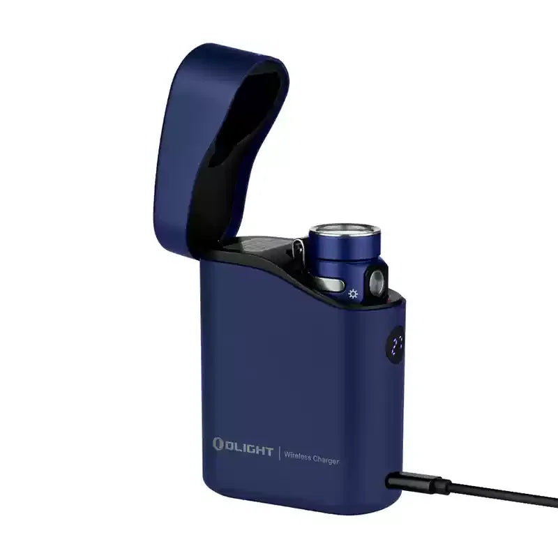 Olight Baton 4 Commander 4 Ultra Bright 1300 Lumens Portable EDC High Intensity Handheld Flashlight Self Defense Security Light