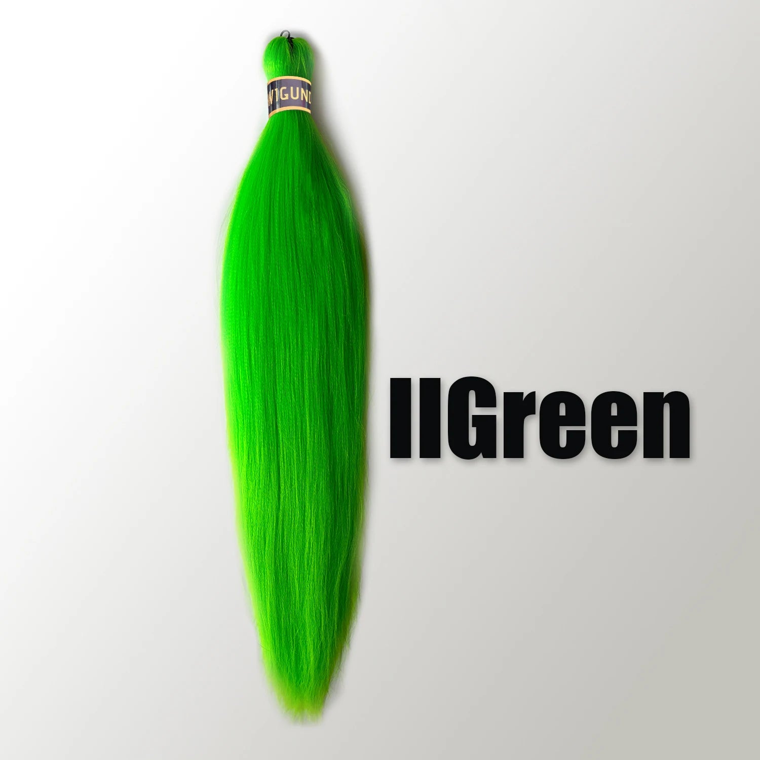 Wigundle Pre-Stretched Braiding Hair — EZ Crochet Yaki Straight (Flame-Retardant Kanekalon)