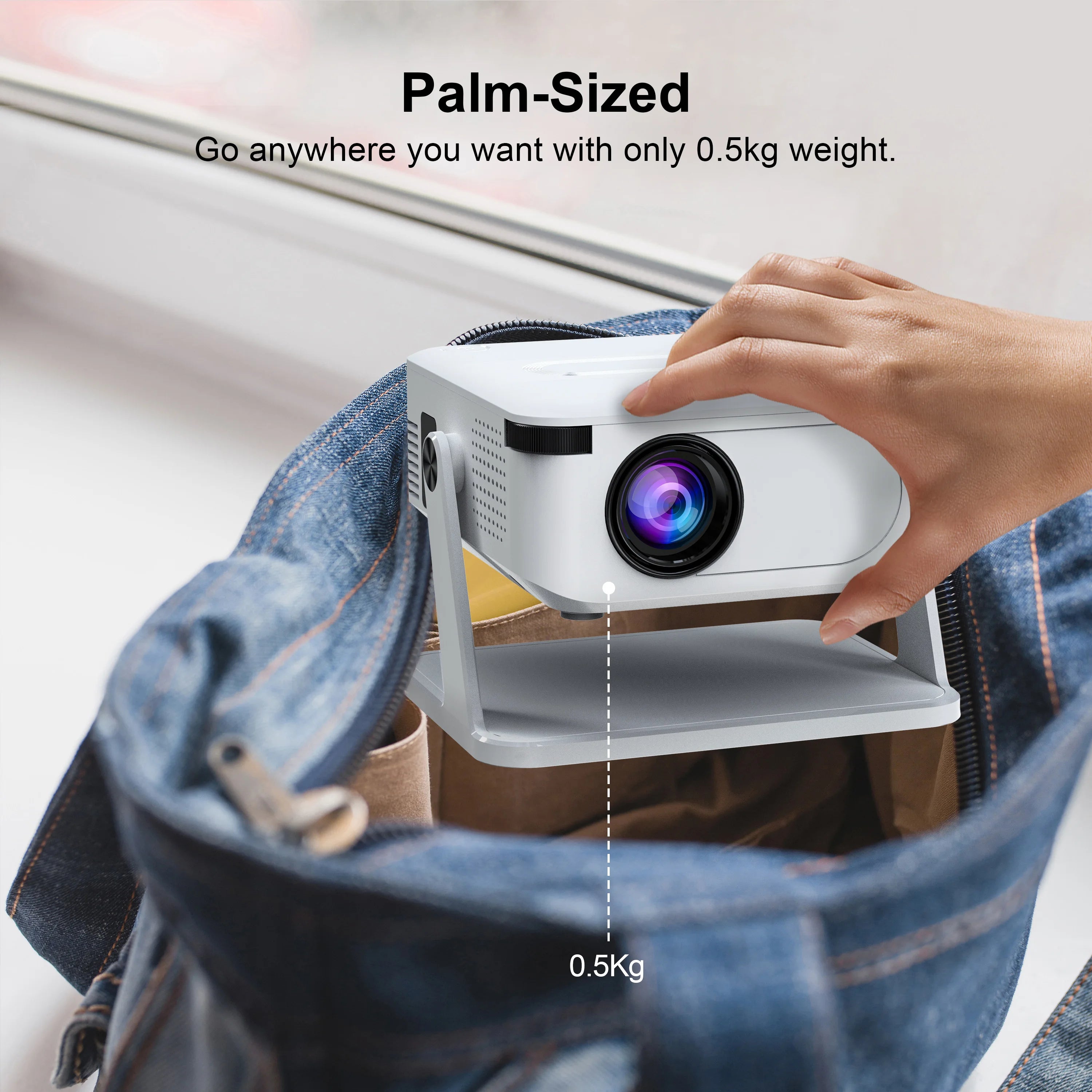 Xnano HA109 Smart HD Portable Projector (Android 11)