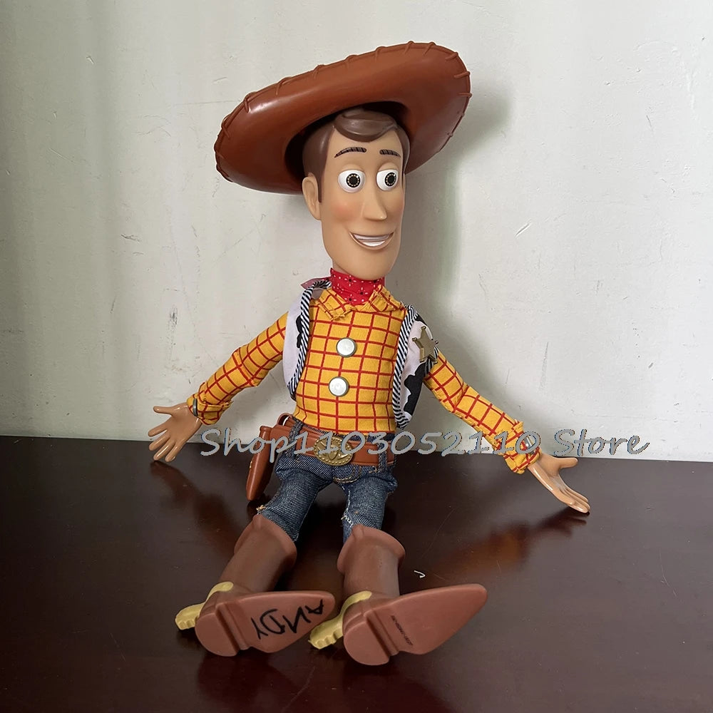 Toy Story 4 Talking Woody Jessie Action Figure Sing Soft Cute  Anime Figure Decoration Birthday Model Gift Toys