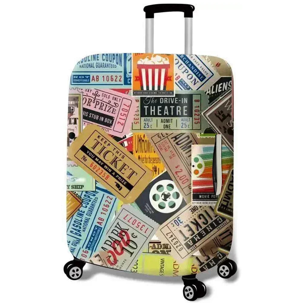 Luggage Cover Suitcase Cover Protector Suitcase For 18-32 Inch Luggage Boot Washable Prevent Scratches Travel Accessories