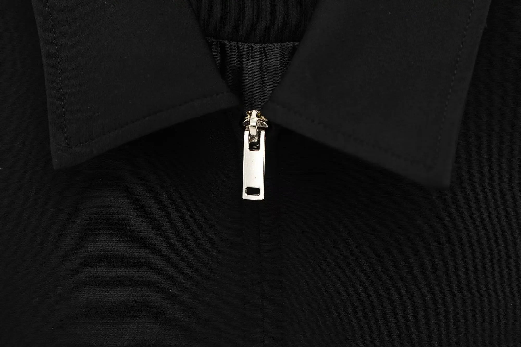 TFMLN Fashion Set For Women Summer 2025 New Slim Lapel Zipper Short Sleeve Coat Top Wide Leg Pants Two Piece Set Leisure Black