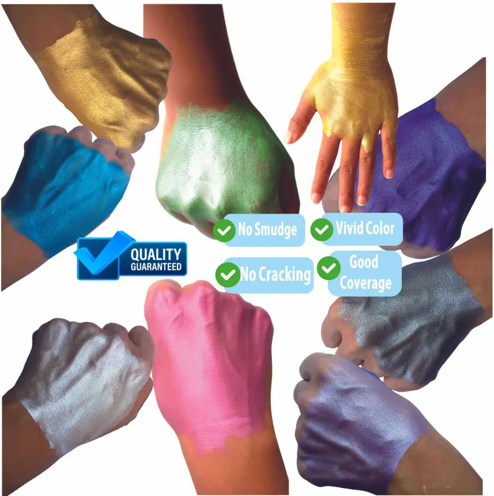 Aqua Blue 30g/pc Water Based Pure Aqua Blue Face Body Paint Pigment Makeup in Halloween Party Fancy Dress Beauty Makeup Tool