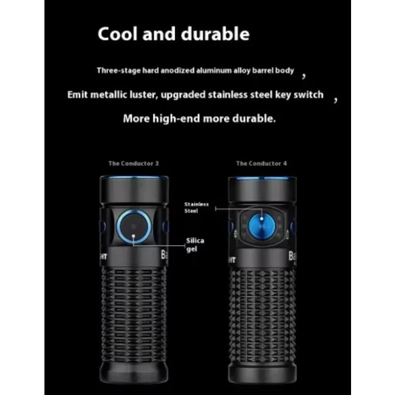 Original Olight Conductor Baton4 Ultra Long Endurance 1300 Lumens Portable Pocket Edc Flashlight