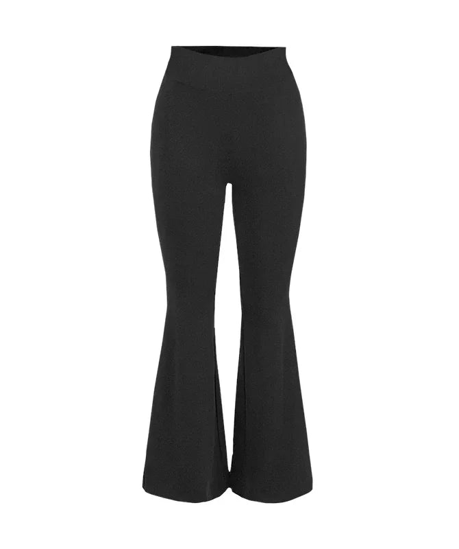 Effortless Flare Leggings — Seamless High-Waist Yoga Pants, Second-Skin Soft