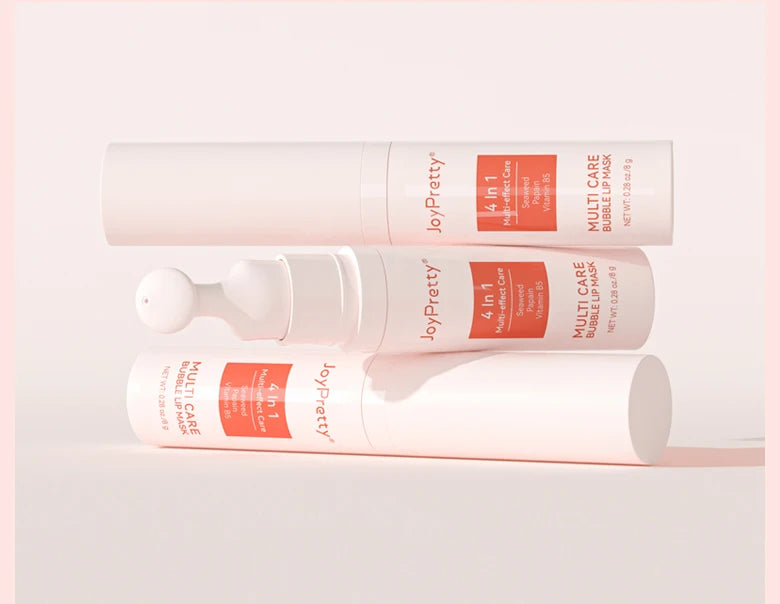 JoyPretty Bubble Lip Balm Lightening Dark Lip Mask Gloss Oil Makeup Exfoliating Clean Moisturizer Beauty Health Lip Care Product