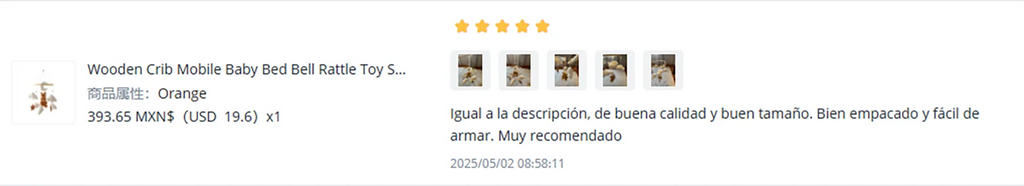 Wooden Crib Mobile Baby Bed Bell Rattle Toy Soft Felt Cartoon Bear Mobile bracket Newborn Music Box Bed Bell Hanging Bracket Toy