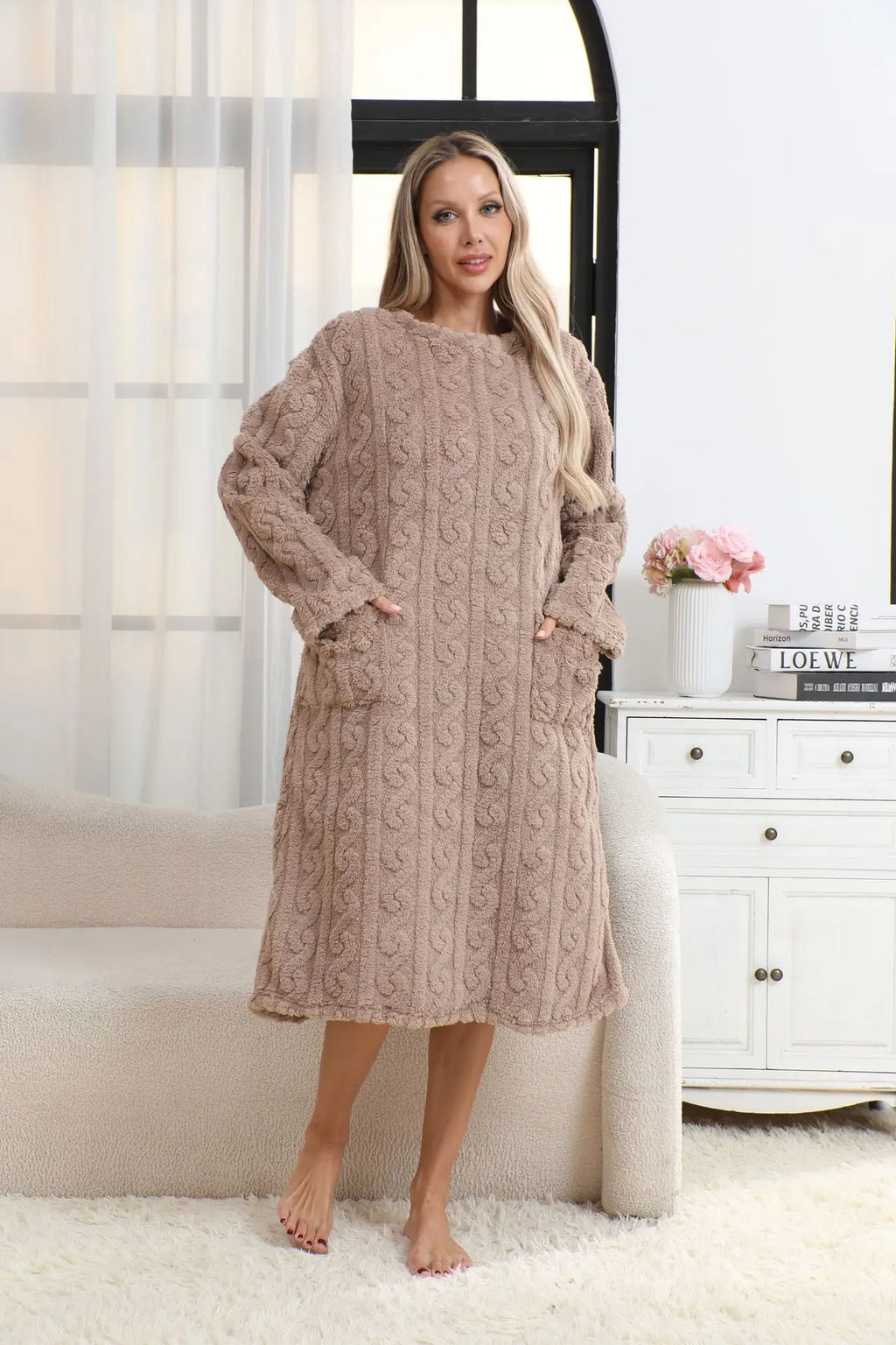 Pyjamas Women Winter Woman Pajamas Warm Women's Pajamas With Pants Pyjama Femme Ensemble Fleece-lined Set Loungewear Sets Woman