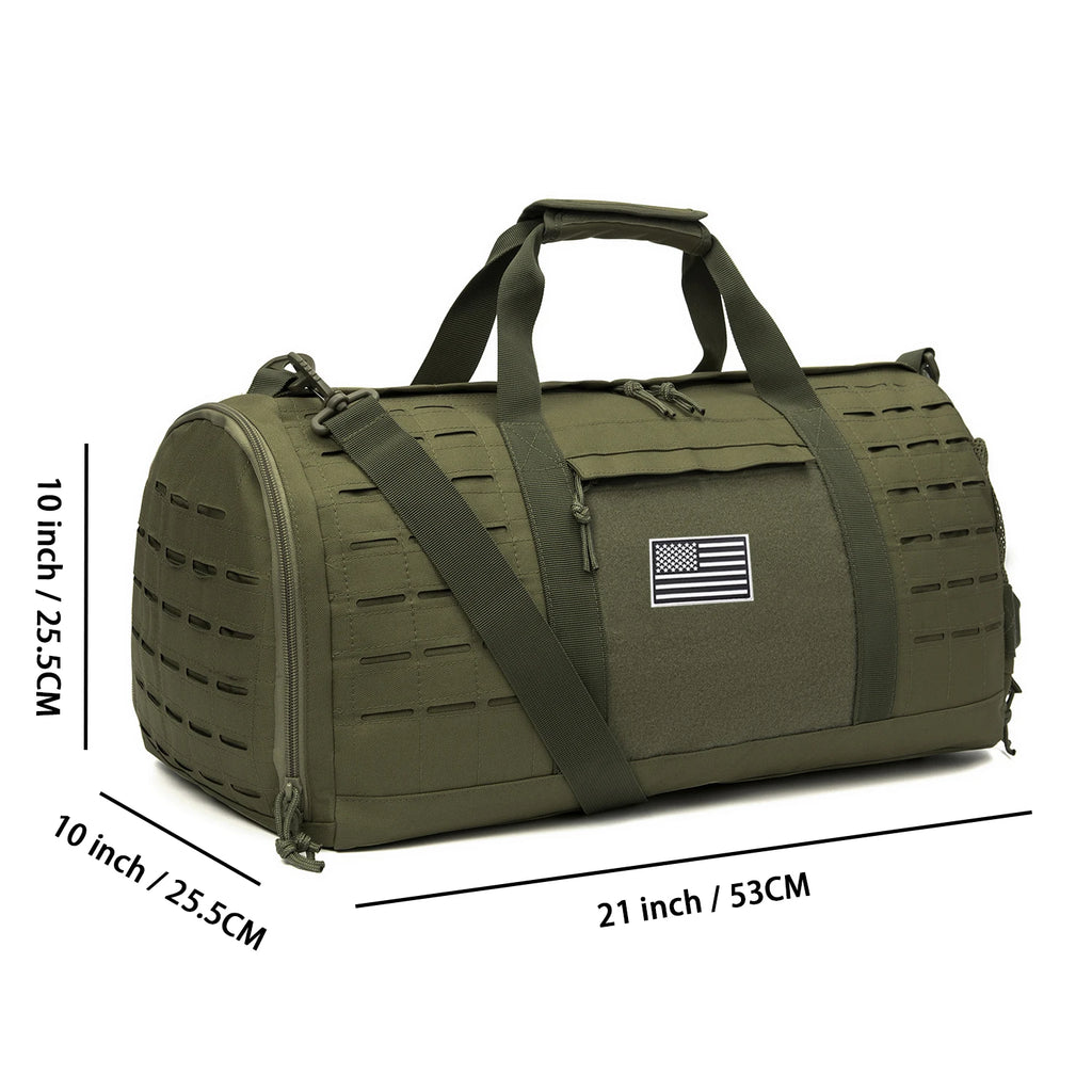 40L Tactical Travel Bag For Men Fitness Duffel Bag Basketball Weekender Bag carry on luggage Outdoor camping equipment