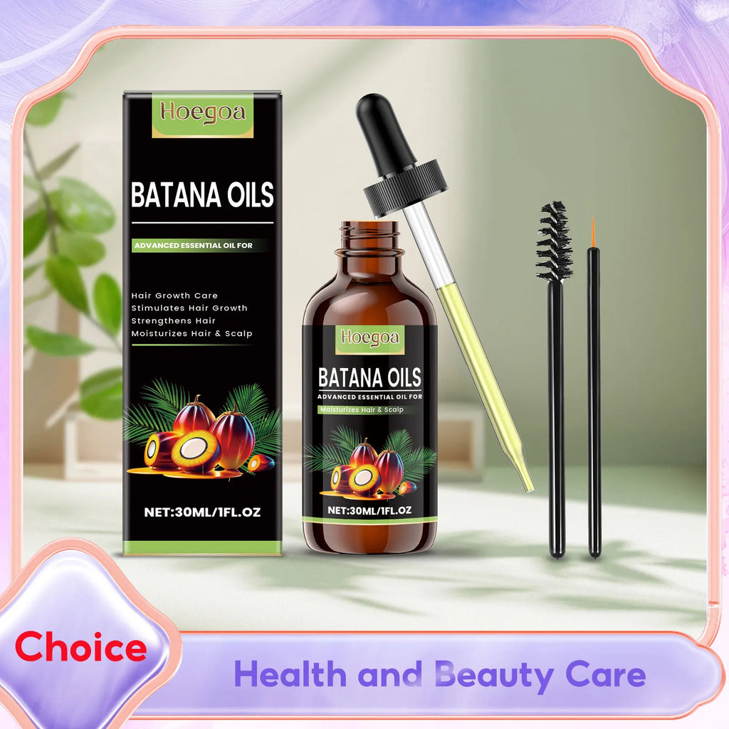 Hoegoa Pure Batana Hair Growth Oil – 30ml Revitalizing & Strengthening Scalp Treatment