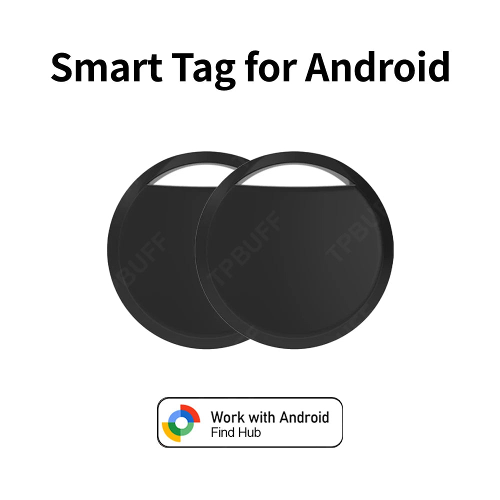 1 2 4PCS Bluetooth GPS Tracker Works With Android Google Find My App Key Finder Pet Locator For Xiaomi Samsung