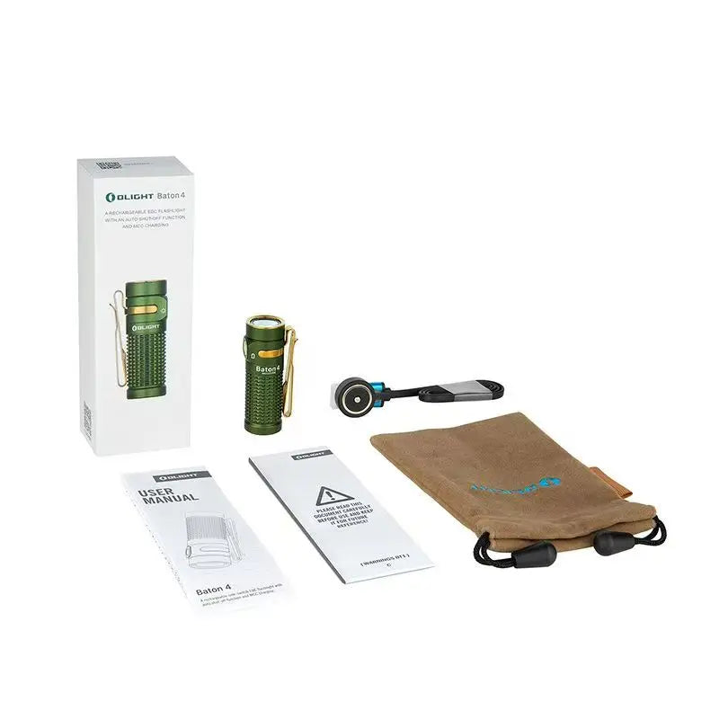 Original Olight Conductor Baton4 Ultra Long Endurance 1300 Lumens Portable Pocket Edc Flashlight