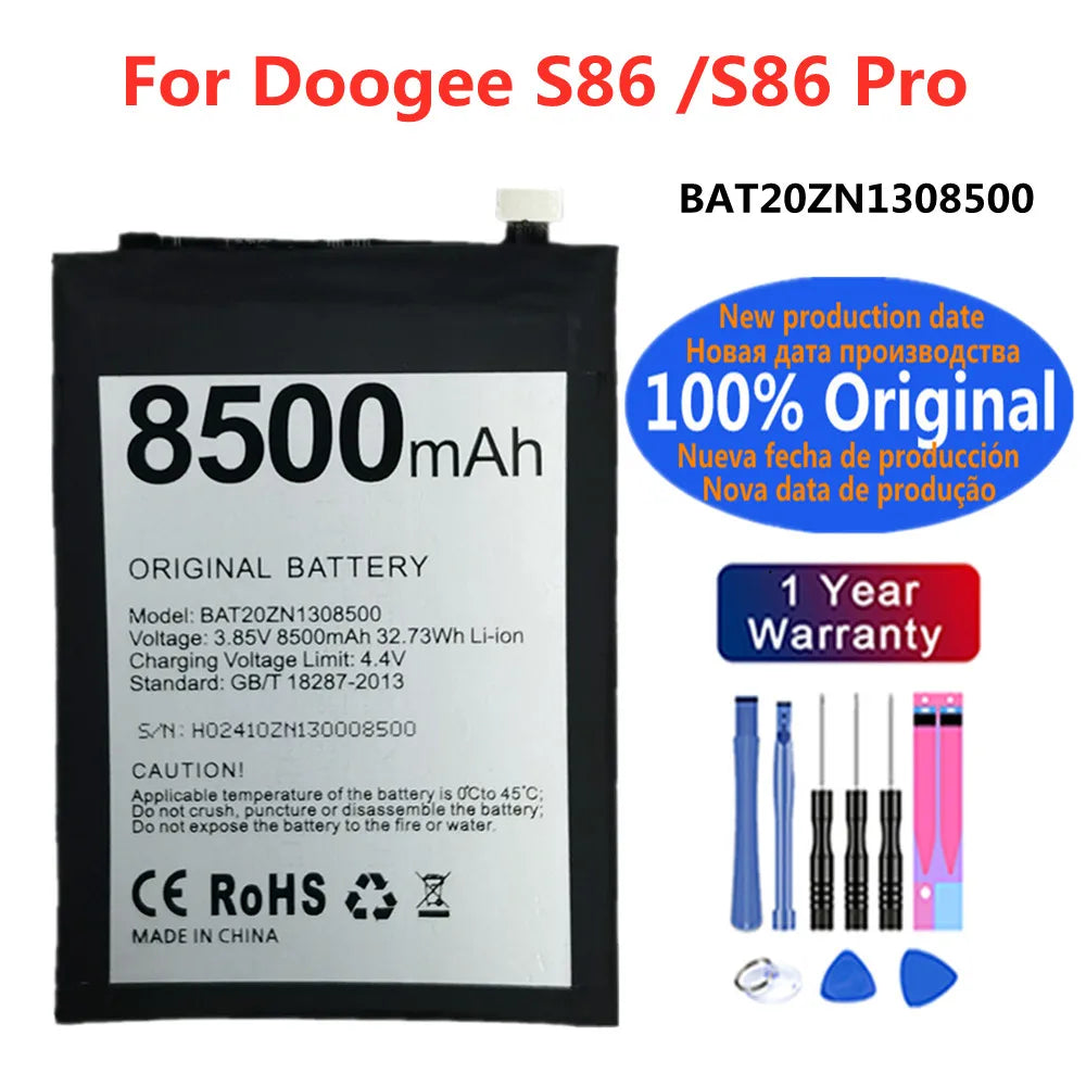 BAT20M1310000 100% Original Battery For Doogee S88 Pro Plus S88Plus S88Pro S86 Pro S86Pro V20 V20S V20 Pro V20Pro Batteries